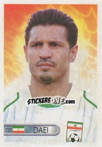 Sticker Ali Daei - Mundocrom World Cup 2006 n. 237 - NO EDITOR