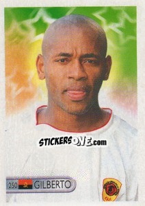 Sticker Gilberto - Mundocrom World Cup 2006 - NO EDITOR