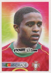 Sticker Jorge Andrade - Mundocrom World Cup 2006 - NO EDITOR