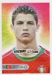 Sticker Cristiano Ronaldo - Mundocrom World Cup 2006 n. 269 - NO EDITOR