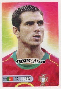 Sticker Pedro Pauleta - Mundocrom World Cup 2006 - NO EDITOR