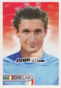 Sticker Giorgio Chiellini - Mundocrom World Cup 2006 n. 278 - NO EDITOR