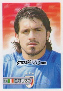 Cromo Gennaro Gattuso - Mundocrom World Cup 2006 - NO EDITOR