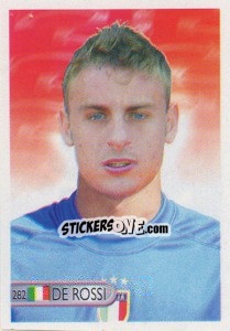 Sticker Daniele De Rossi - Mundocrom World Cup 2006 - NO EDITOR