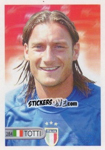 Sticker Francesco Totti - Mundocrom World Cup 2006 n. 284 - NO EDITOR