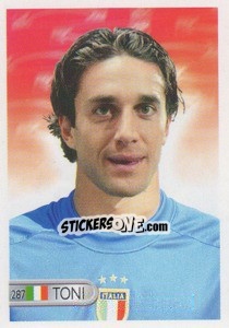 Sticker Luca Toni - Mundocrom World Cup 2006 - NO EDITOR