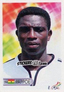Sticker Emmanuel Pappoe - Mundocrom World Cup 2006 n. 294 - NO EDITOR