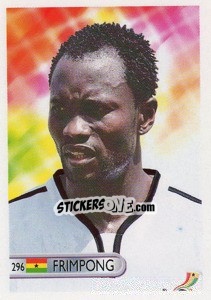 Sticker Asamoah Frimpong - Mundocrom World Cup 2006 n. 296 - NO EDITOR