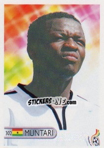 Sticker Sulley Muntari - Mundocrom World Cup 2006 n. 302 - NO EDITOR