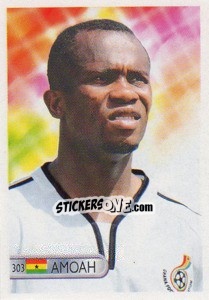 Sticker Matthew Amoah - Mundocrom World Cup 2006 n. 303 - NO EDITOR