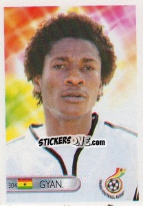 Sticker Asamoah Gyan - Mundocrom World Cup 2006 n. 304 - NO EDITOR