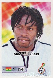 Sticker Godwin Attram - Mundocrom World Cup 2006 n. 305 - NO EDITOR