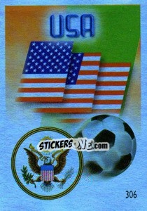 Cromo Flag/emblem - Mundocrom World Cup 2006 n. 306 - NO EDITOR