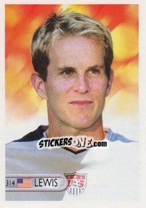 Sticker Eddie Lewis - Mundocrom World Cup 2006 - NO EDITOR