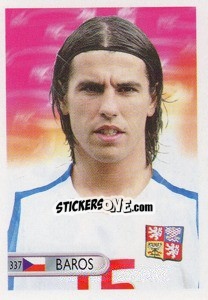 Sticker Milan Baros - Mundocrom World Cup 2006 - NO EDITOR