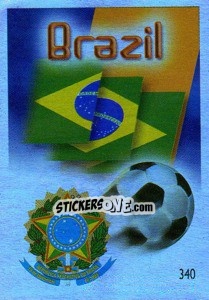 Figurina Flag/emblem - Mundocrom World Cup 2006 - NO EDITOR