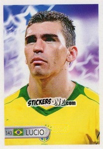 Sticker Lucio - Mundocrom World Cup 2006 - NO EDITOR