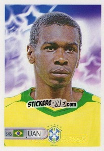 Sticker Juan Silveira - Mundocrom World Cup 2006 - NO EDITOR