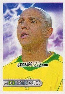 Sticker Roberto Carlos - Mundocrom World Cup 2006 - NO EDITOR