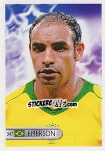 Sticker Emerson Ferreira - Mundocrom World Cup 2006 - NO EDITOR
