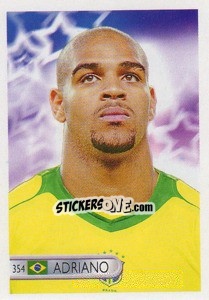 Sticker Adriano Leite - Mundocrom World Cup 2006 - NO EDITOR