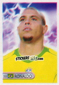 Sticker Ronaldo Nazario da Lima - Mundocrom World Cup 2006 - NO EDITOR