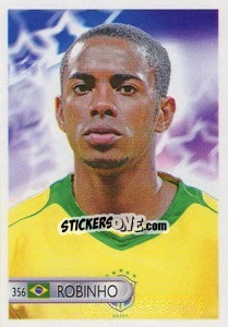 Sticker Robinho - Mundocrom World Cup 2006 - NO EDITOR