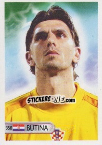 Sticker Tomislav Butina - Mundocrom World Cup 2006 n. 358 - NO EDITOR