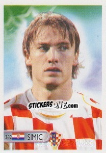 Sticker Dario Simic - Mundocrom World Cup 2006 - NO EDITOR