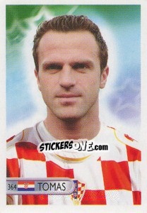 Sticker Stjepan Tomas - Mundocrom World Cup 2006 - NO EDITOR