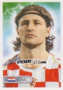 Sticker Niko Kovac - Mundocrom World Cup 2006 n. 368 - NO EDITOR