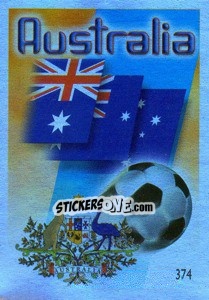 Sticker Flag/emblem - Mundocrom World Cup 2006 n. 374 - NO EDITOR
