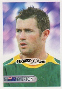 Sticker Brett Emerton - Mundocrom World Cup 2006 - NO EDITOR