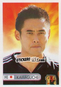 Sticker Yoshikatsu Kawaguchi - Mundocrom World Cup 2006 n. 392 - NO EDITOR