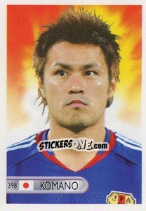 Sticker Yuichi Komano - Mundocrom World Cup 2006 - NO EDITOR