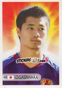 Sticker Mitsuo Ogasawara - Mundocrom World Cup 2006 n. 400 - NO EDITOR