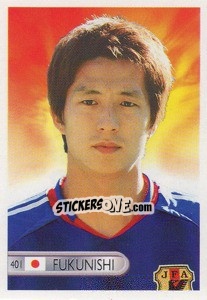 Sticker Takashi Fukunishi - Mundocrom World Cup 2006 - NO EDITOR
