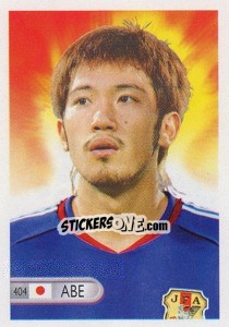 Sticker Yuki Abe - Mundocrom World Cup 2006 - NO EDITOR