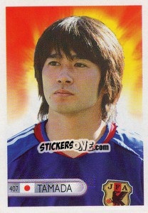 Sticker Keiji Tamada - Mundocrom World Cup 2006 n. 407 - NO EDITOR
