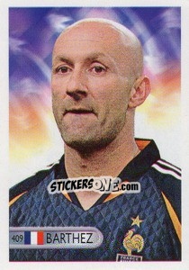 Sticker Fabien Barthez - Mundocrom World Cup 2006 - NO EDITOR