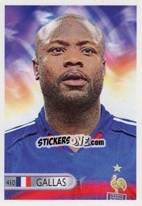 Cromo William Gallas