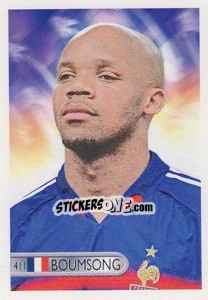 Sticker Jean-Alain Boumsong - Mundocrom World Cup 2006 - NO EDITOR