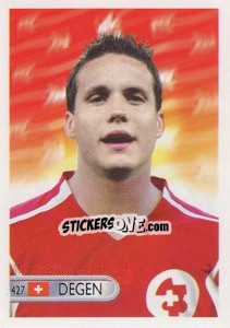 Sticker Philipp Degen - Mundocrom World Cup 2006 - NO EDITOR