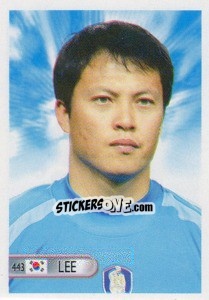 Sticker Lee Woon-Jae - Mundocrom World Cup 2006 n. 443 - NO EDITOR