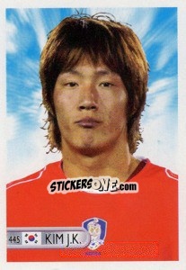 Sticker Kim Jin-Kyu - Mundocrom World Cup 2006 n. 445 - NO EDITOR