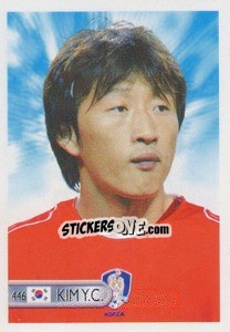 Sticker Kim Young-Chul - Mundocrom World Cup 2006 n. 446 - NO EDITOR