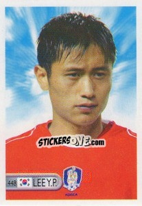 Sticker Lee Young-Pyo - Mundocrom World Cup 2006 n. 448 - NO EDITOR