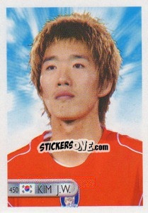Sticker Kim Jung-Woo - Mundocrom World Cup 2006 n. 450 - NO EDITOR