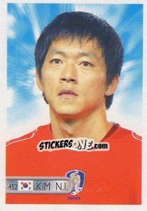 Sticker Kim Nam-Il - Mundocrom World Cup 2006 n. 452 - NO EDITOR