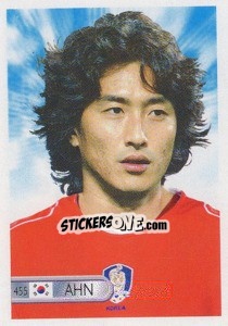Sticker Ahn Jung-Hwan - Mundocrom World Cup 2006 n. 455 - NO EDITOR